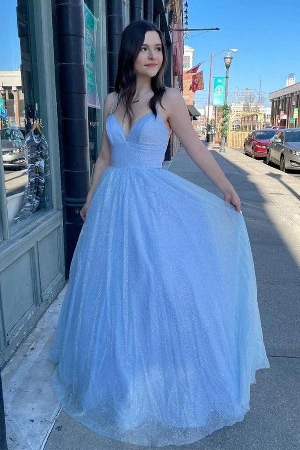 empire pink shiny tulle long prom dress cg15669