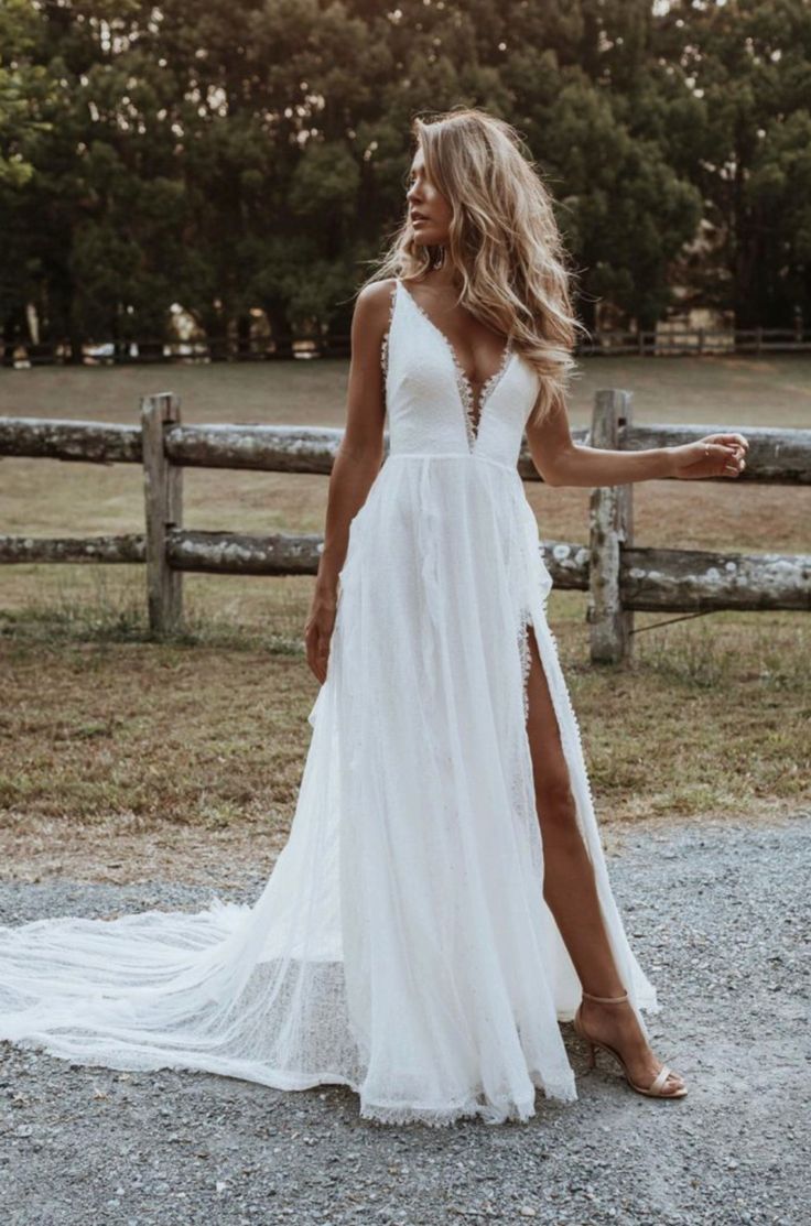 Long Prom Dresses Cute Girl Simple Elegant Wedding Dresses cg23723