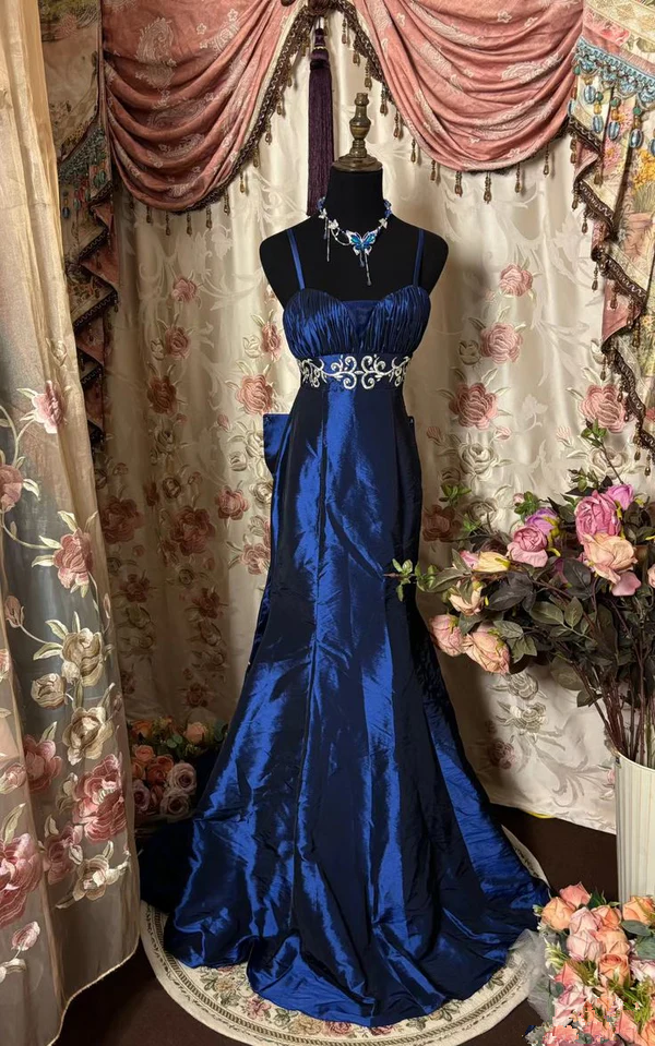 Mermaid Long Prom Dress New Arrival Sexy Blue Evening Dress cg25243