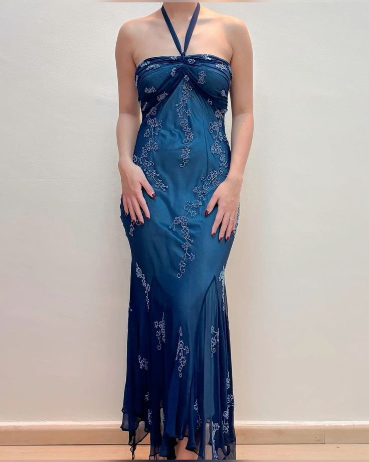 Sexy Halter Long Prom Party Dress Evening Gown cg25070