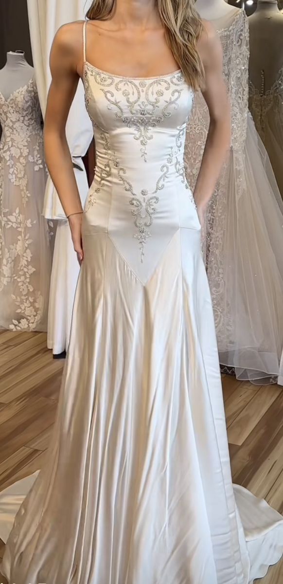 Elegant Wedding Dress Long Bridal Gowns cg25440