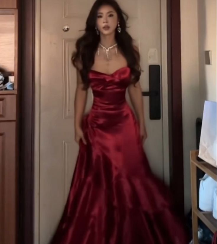 Burgundy Evening Dresses, Sleeveless Long Prom Party Gowns cg25556