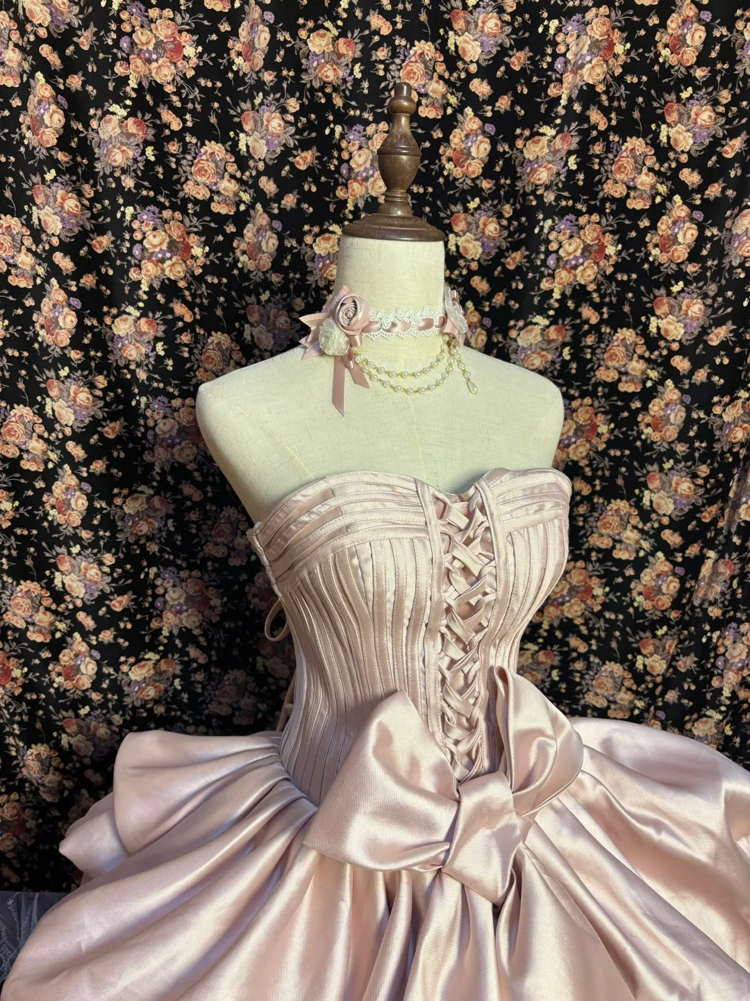 A Line Light Pink Ball Gown Quinceanera Dress Unique Evening Dress cg25551