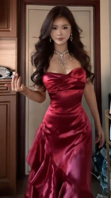 Burgundy Evening Dresses, Sleeveless Long Prom Party Gowns cg25556