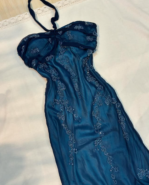 Sexy Halter Long Prom Party Dress Evening Gown cg25070