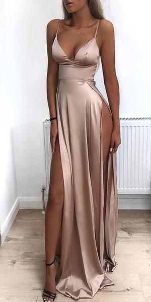 Sexy Long Prom Dress 8th Graduation Dress Custom-made School Dance Dress cg1487