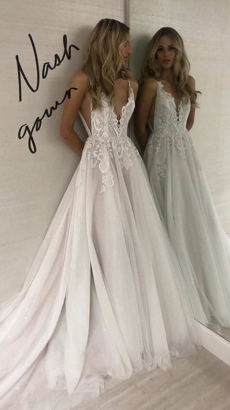 Sexy Open Back Bridal Dress Lace Prom Dress cg15891