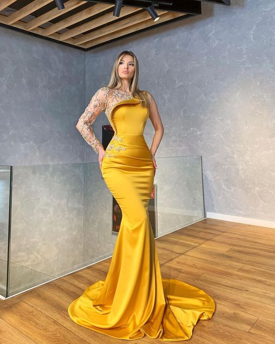 yellow prom dresses,sexy evening dresses, formal dresses cg21281