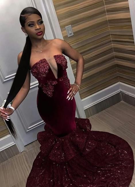 Mermaid Long Prom Dress , Shiny Prom Dress cg23098