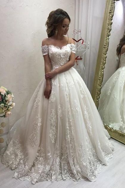 Off the Shoulder Prom Dresses With Appliques cg23378