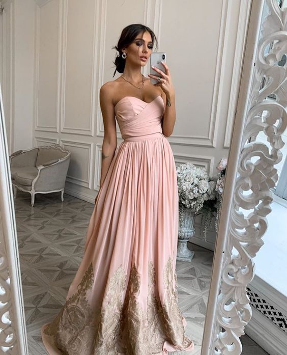 Sexy Prom Dresses pink Evening Gown cg23486