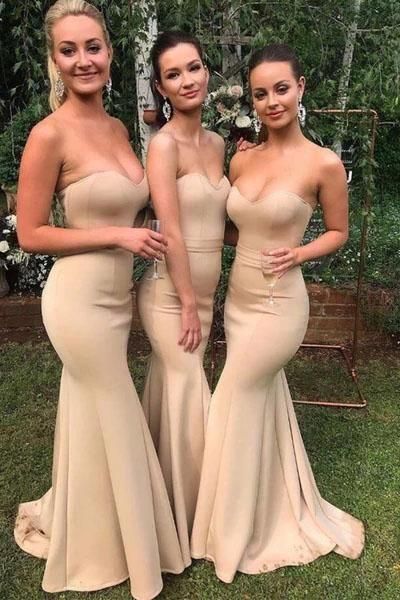 Mermaid Bridesmaid Dresses Long, Bridesmaid Dress, Wedding Party Dress Prom Dresses cg23678
