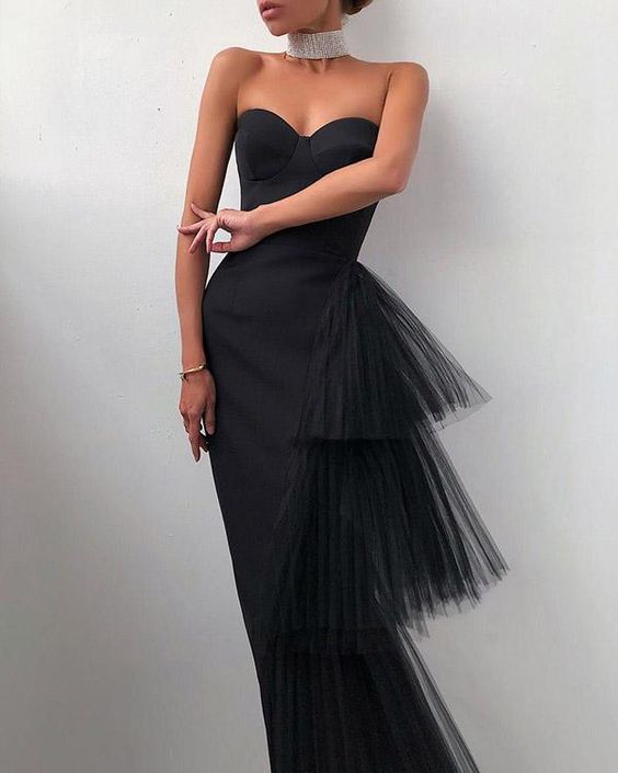 Black Mermaid Prom Dresses new arrive cg23687