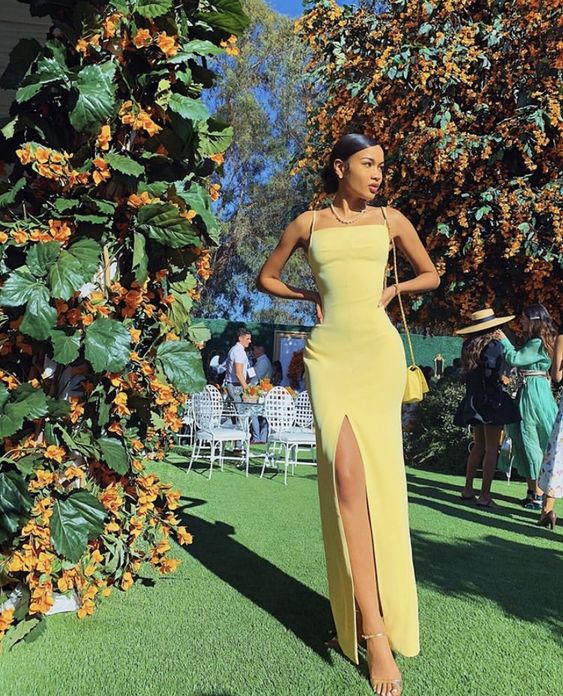 yellow Prom Dresses new arrive evening dress cg23690