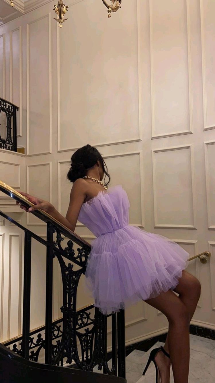 Short purple Homecoming Dresses cg23692