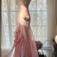 Mermaid Vintage Evening Dresses, Sleeveless Long Party Gowns  cg25509