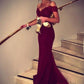 Mermaid Prom Dresses Real Made Off The Shoulder Prom Dress, Charming Formal Dresses,Mermaid Evening Dresses, cg1185