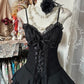 Black Short Party Dress Short Evening Dress      cg25497