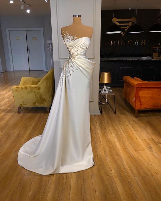 Charming Prom Dresses,white Quinceanera Dresses   cg10578