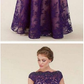 Elegant Floor Length Evening Dress, Bateau neckline Tulle Lace Appliques Mother of Bride Dress, A Line Prom Dress cg1168