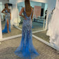 Sexy V-Neck Prom Dresses,Long Prom Dresses,Cheap Prom Dresses   cg15636