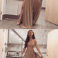 Long Sleeves Sparkly Stunning High Neck Split Sexy Cheap Modest Prom dress cg1690