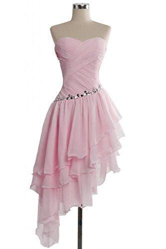 Pink Dress,Chiffon homecoming Dress,Cheap homecoming  Dress,Party Dresses cg1883