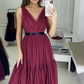 Cute A line tulle short prom dress evening dress     cg20667