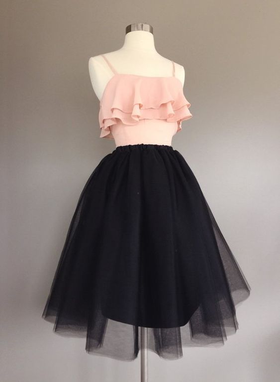 Black and pink homecoming dress cg2141