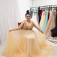 Sexy V-Neck A-Line Prom Dresses Long Prom Dresses,Cheap Prom Dresses    cg22083