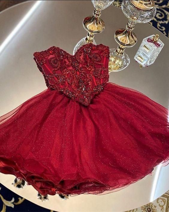 Short Red Homecoming Dresses       cg23677