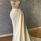 Ivory prom dress with pearl Prom Dresses Formal Evening Dresses    cg24399