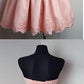 Strapless Sweetheart Short Pink Homecoming Dress cg3045