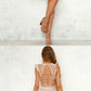 Beautiful A Line V Neck Light Champagne Short Homecoming Dresses with Appliques cg3107