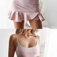 Simple Homecoming Dress, Homecoming Dress Short, Light Pink Homecoming dress cg3386