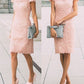 Mother of the bride dress Knee length homecoming dress cg3979