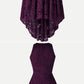 Halter High Low Sleeveless Lace prom Dress  cg5417