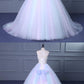 Unique Strapless Sweetheart A Line Wedding Dresses Beaded Bridal prom Gown cg5453