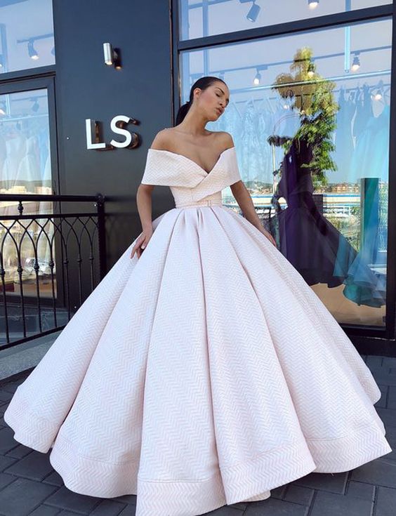 off the shoulder ball gown prom/evening dresses  cg5857