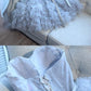 Stylish Sky Blue Short Homecoming Dresses With Spaghetti Straps, A-Line Juniors Dresses With Appliques  cg592