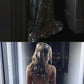 Sexy Backless Gray Sequin Lace Mermaid Long Evening Prom Dresses, Cheap Prom Dresses cg704
