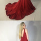 V Neck Mermaid Prom Dress  cg7198