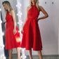Cute satin round neck short homecoming dress, homecoming dress cg722