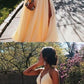 2019 Split Slit A Line Long Prom Dress, Sexy Simple Evening Dress cg731