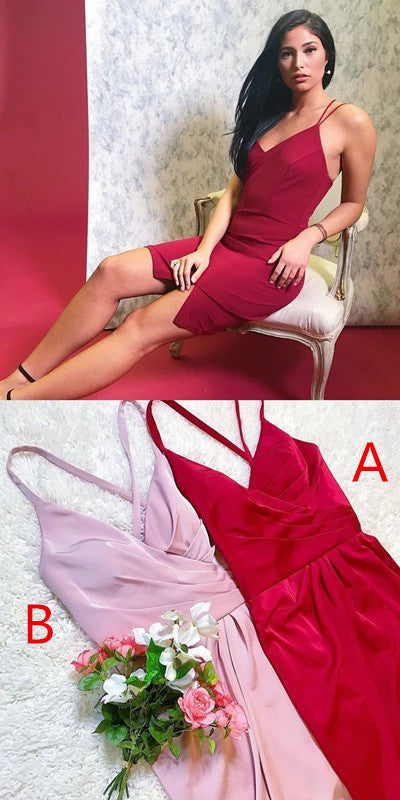 homecoming dresses, red homecoming dresses, pink homecoming dresses cg813