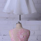 Beautiful Cute Round Neck Sleeveless Homecoming Dresses Lace Appliques Cocktail Dress cg934